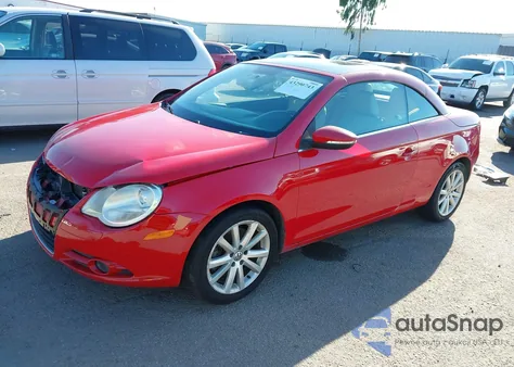 2011 Volkswagen Eos Komfort from USA, damaged, VIN WVWBW7AH9BV003389